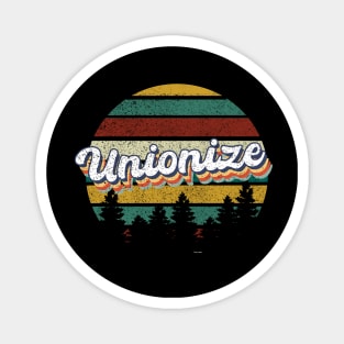 Solidarity in Nature: Unionize for a Brighter Tomorrow Unisex Tee Magnet